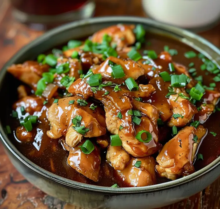 Crock Pot Bourbon Chicken - Grammy Recipes