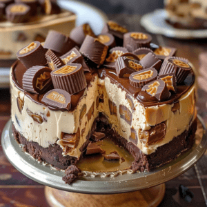 Giant Reese’s Peanut Butter Pie - Grammy Recipes