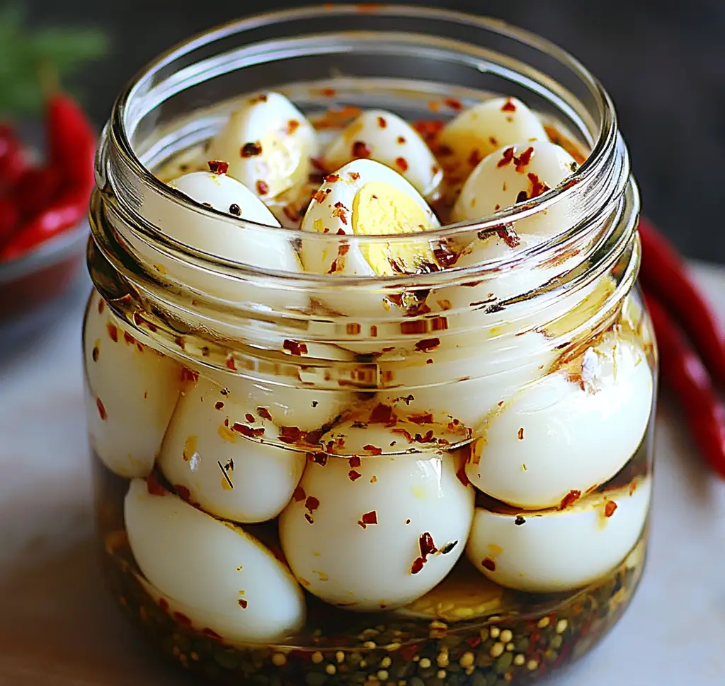 Spicy Pickled Eggs Recipe – Bold and Tangy Flavors