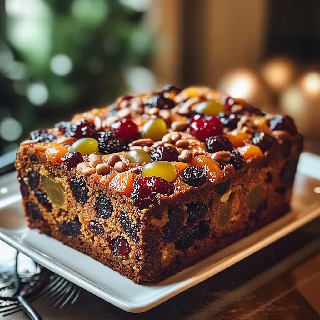 Heavenly Moist Fruitcake Recipe: A Festive Holiday Treat