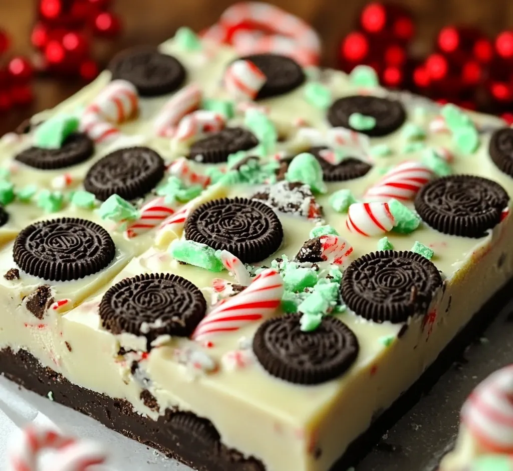 Christmas Mint Oreo Fudge – Festive Holiday Treat Recipe