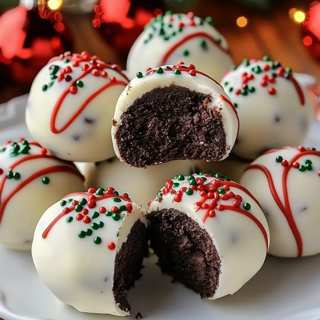  Holiday Oreo balls