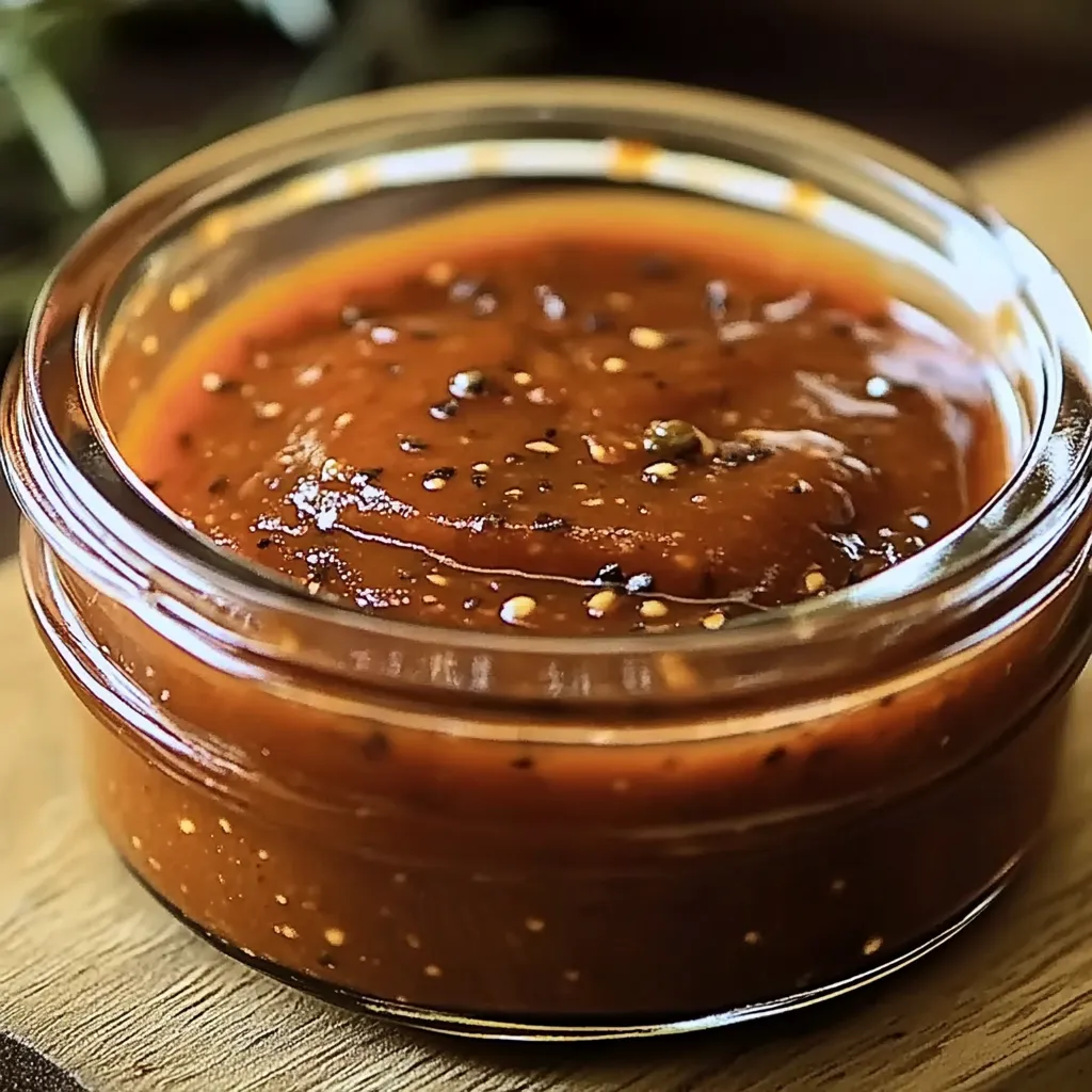 Homemade steak sauce
