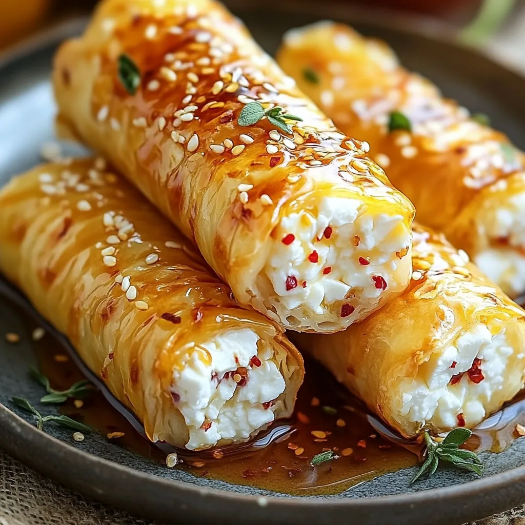 Baked Feta Rolls Recipe
