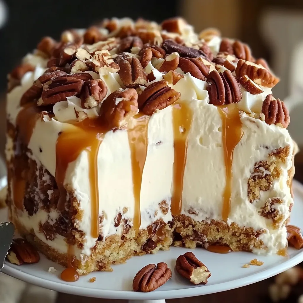 Praline Poke Cake Recipe
