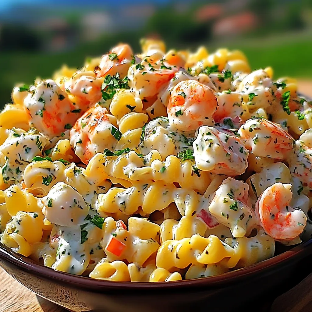 Shrimp and Crab Pasta Salad