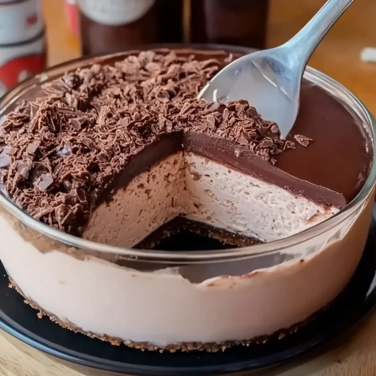 No-Bake Nutella Cheesecake