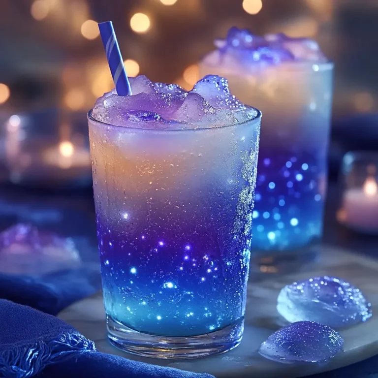 Glittery holiday punch