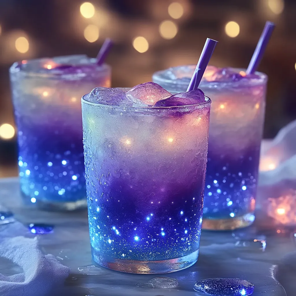 Aurora-inspired drink