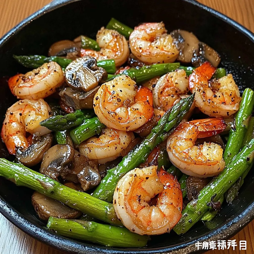 Shrimp stir-fry recipe