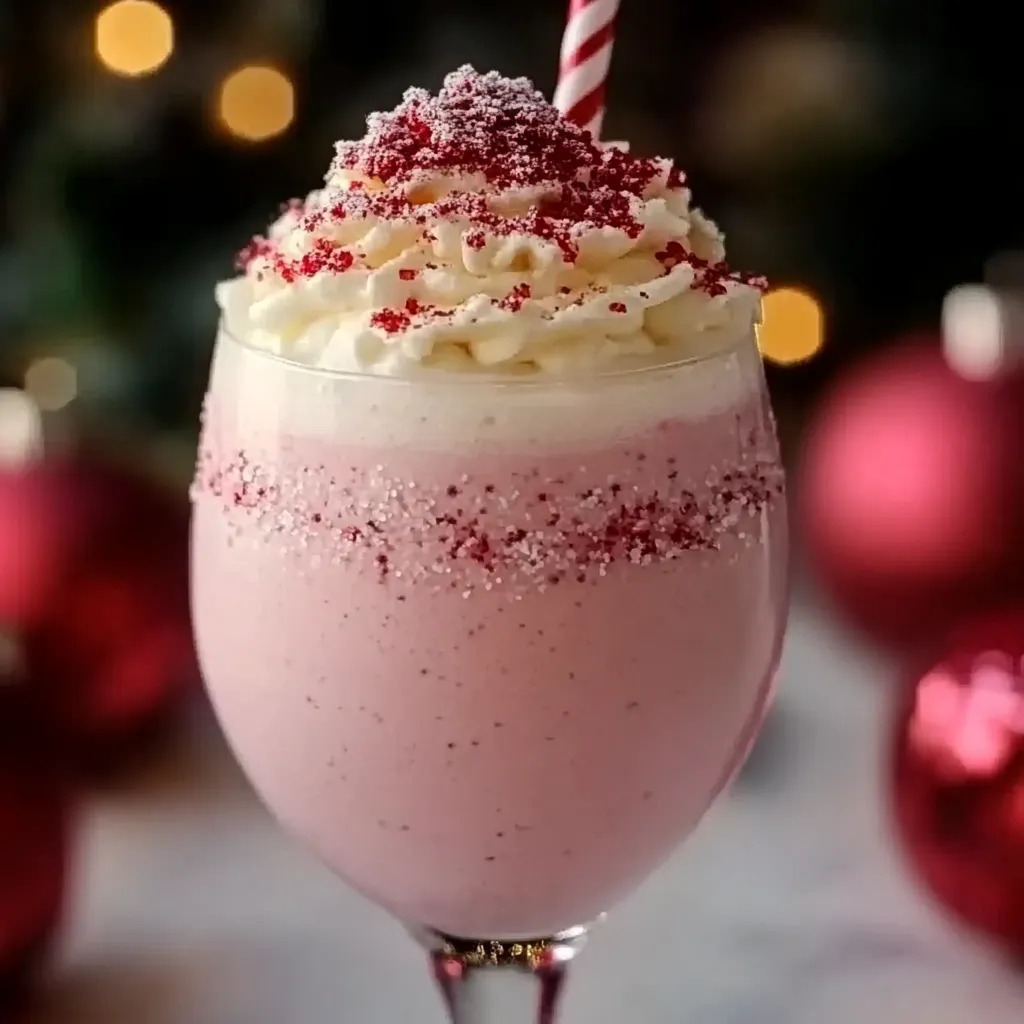 Holiday coconut drink