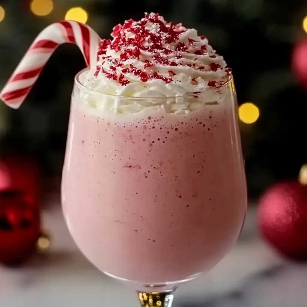 Christmas tropical cocktail