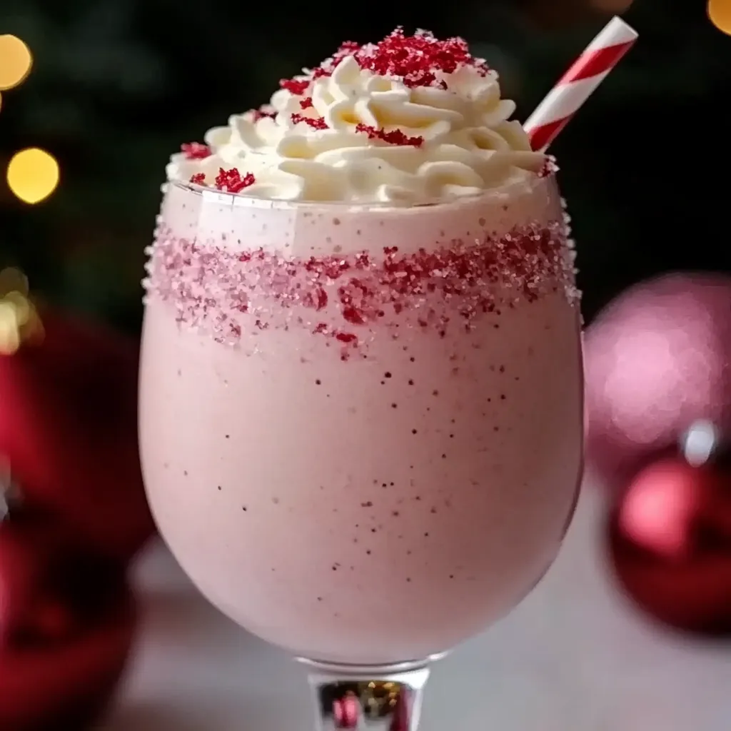 Festive holiday drink