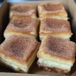 Churro-inspired cheesecake bars