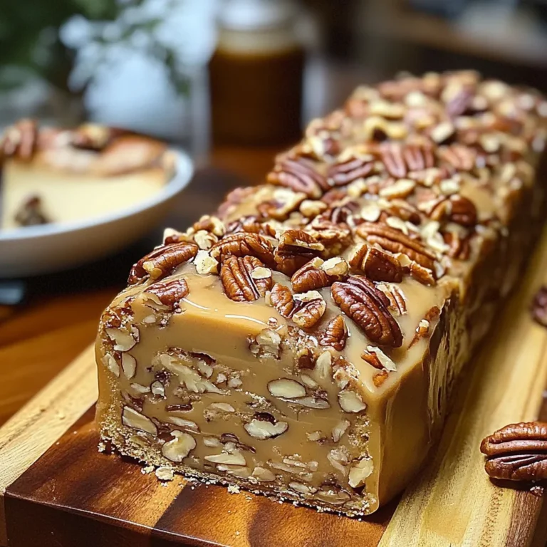 Nana’s 3-Ingredient Pecan Log