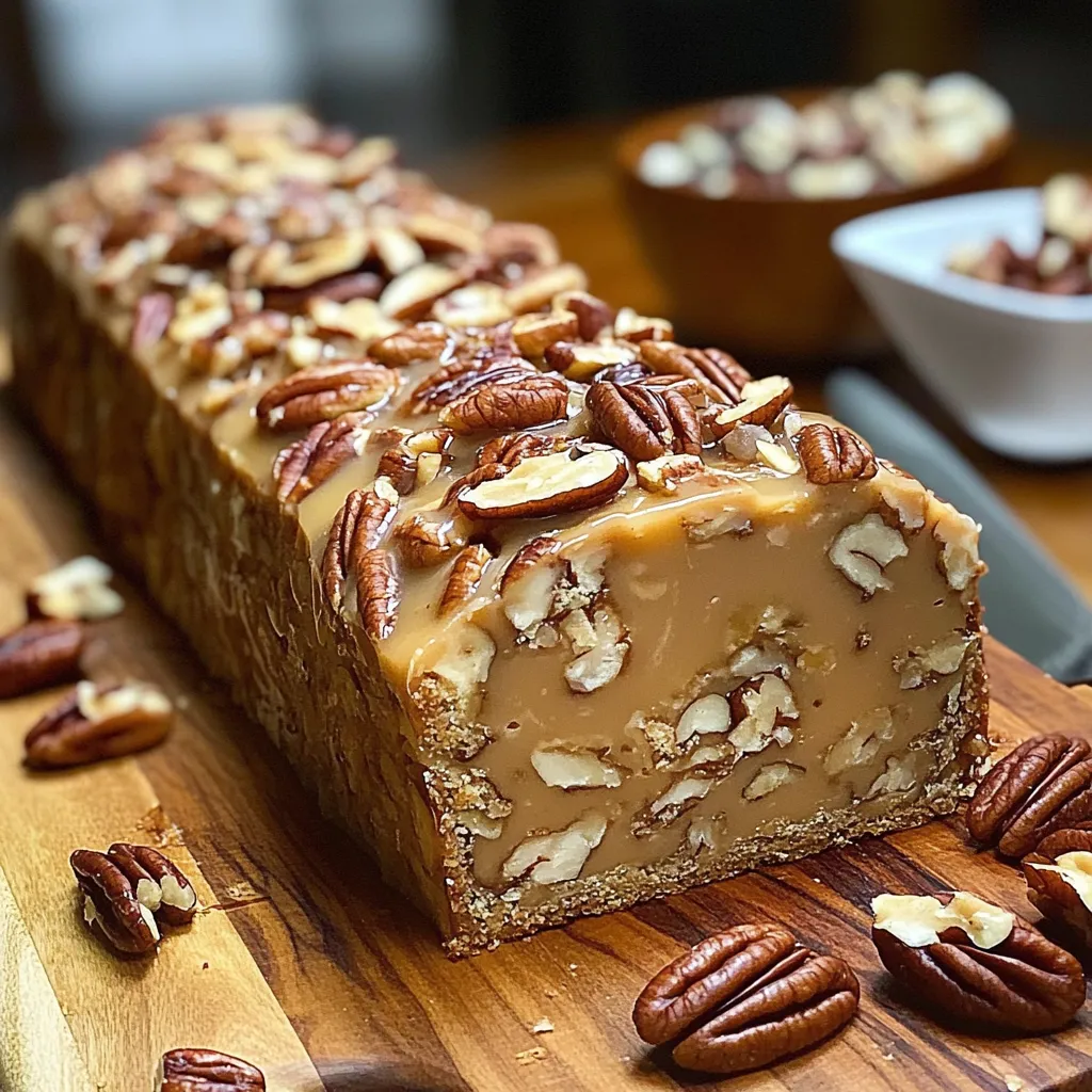 simple pecan log recipe