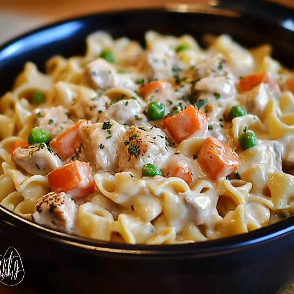 Chicken Pot Pie Pasta