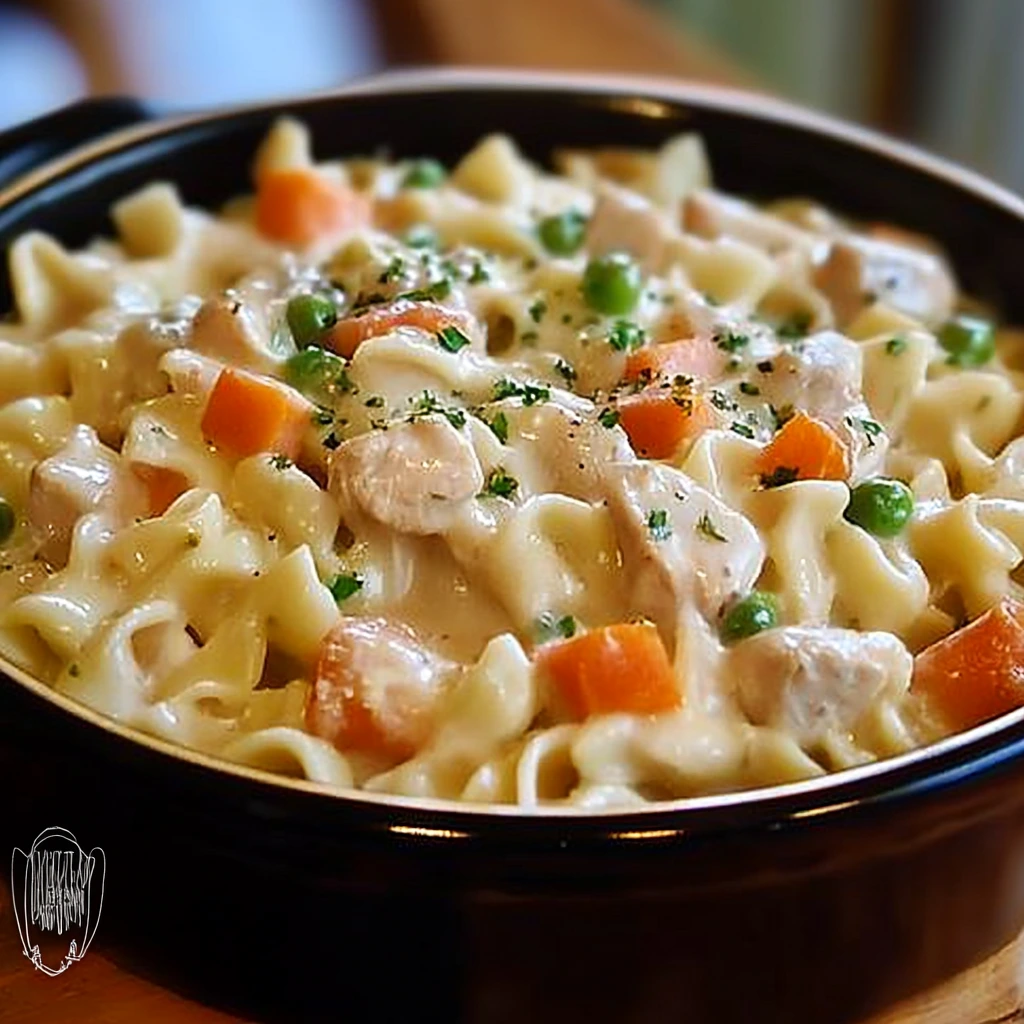 Chicken Pot Pie Pasta