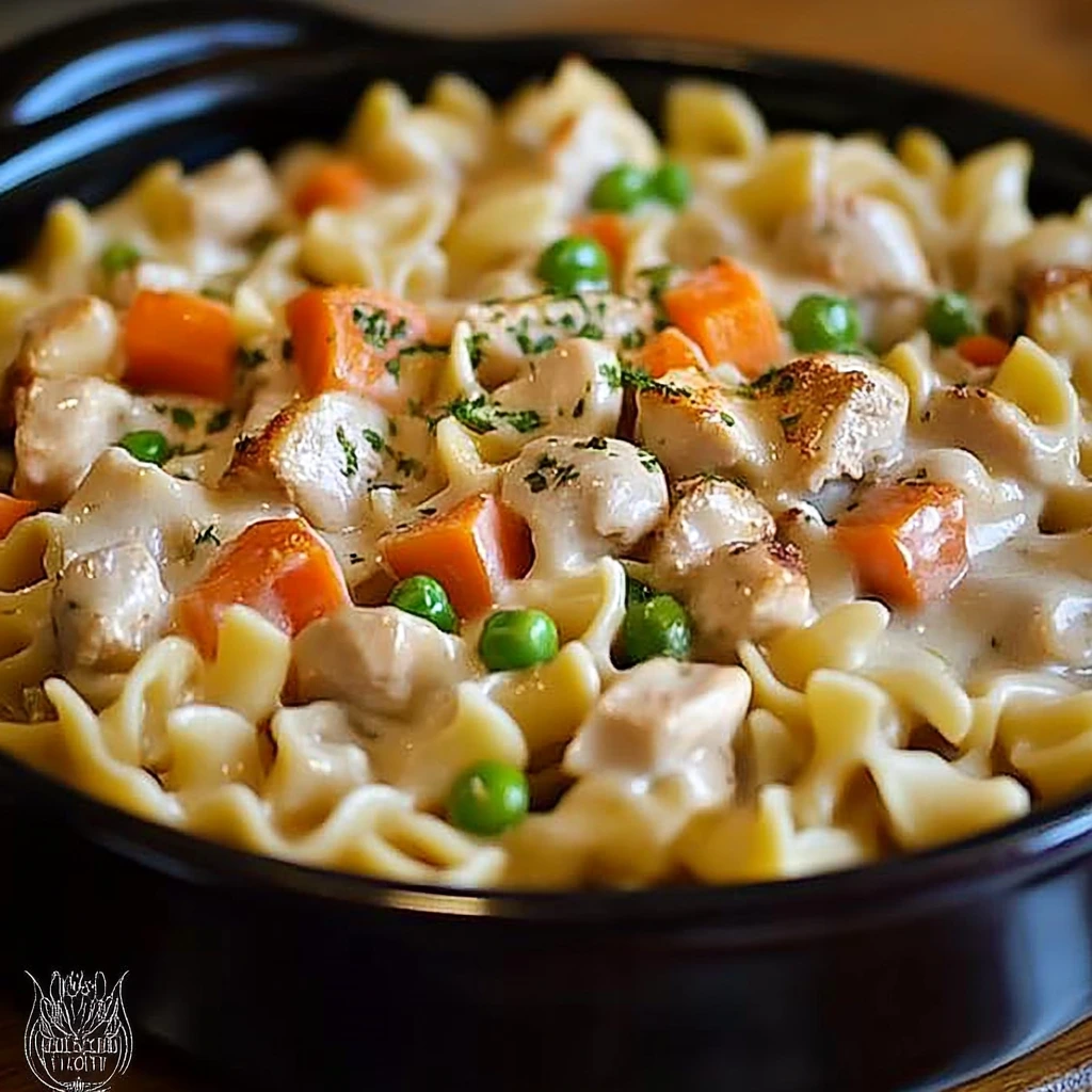 Chicken Pot Pie Pasta