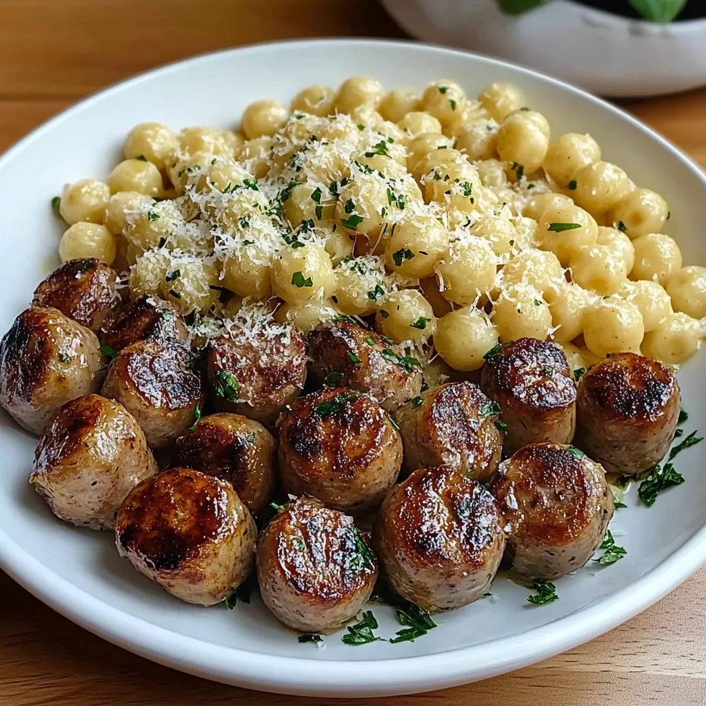 Garlic butter sausage recipe