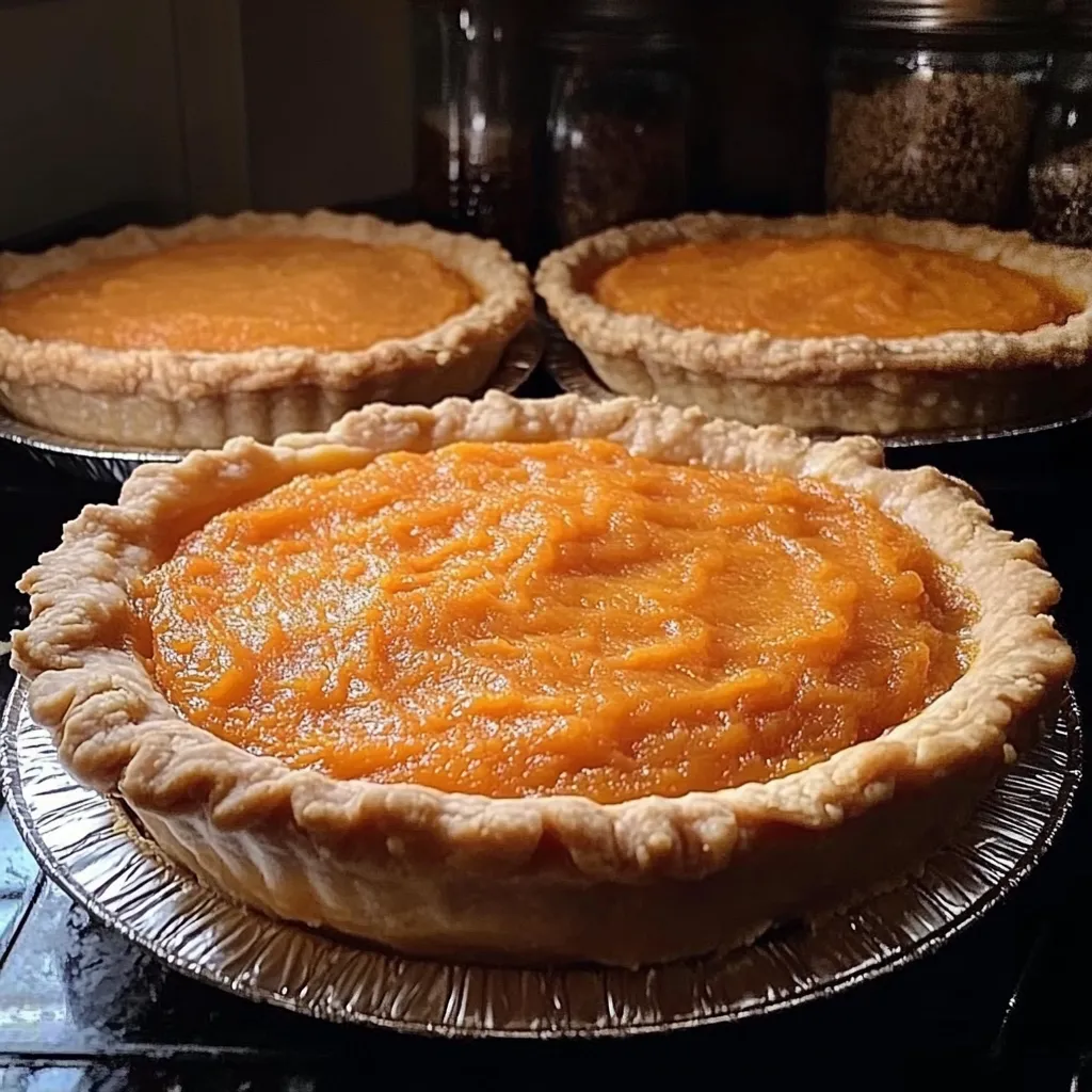 homemade sweet potato pie