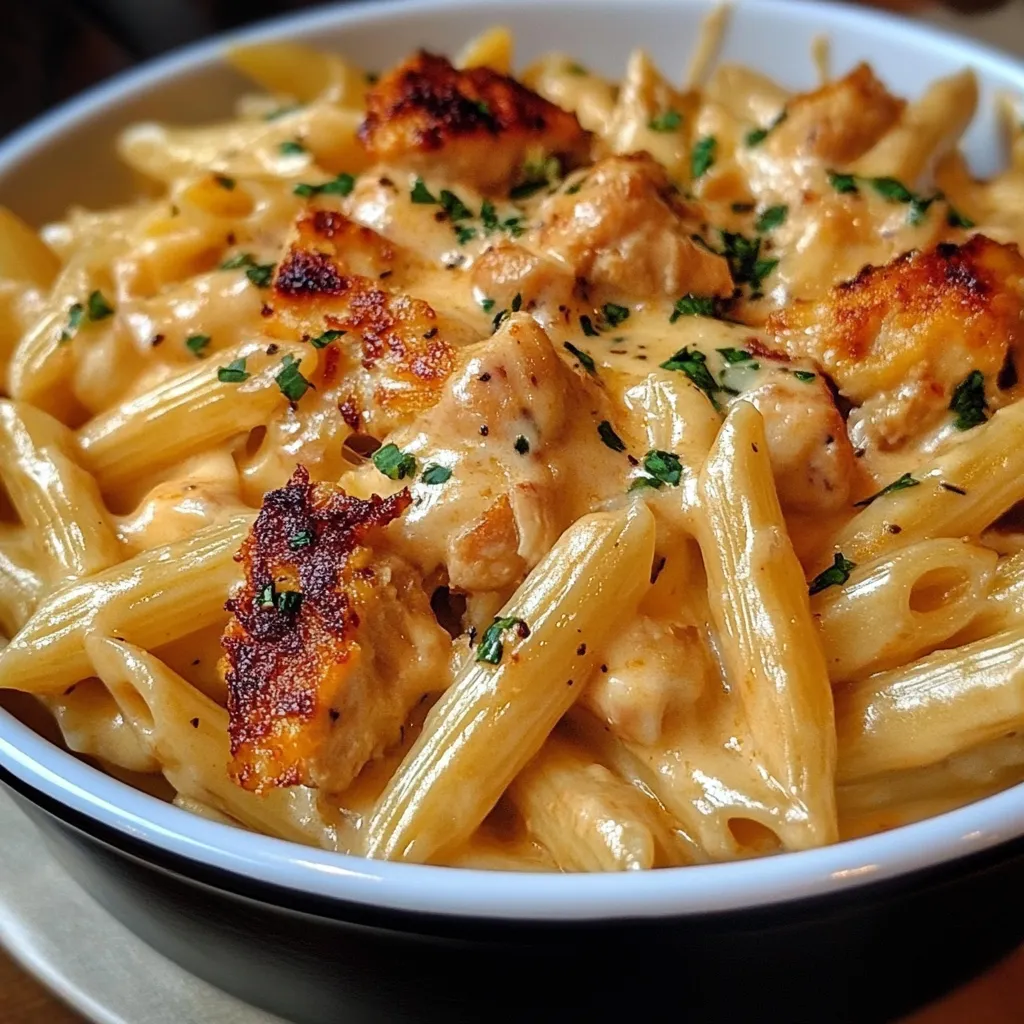 Creamy chicken pasta recipe