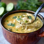 Crock Pot Green Enchilada Chicken Soup