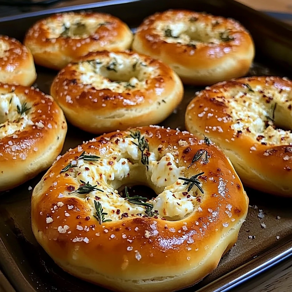 Mozzarella Stuffed Rosemary Parmesan Soft Pretzels