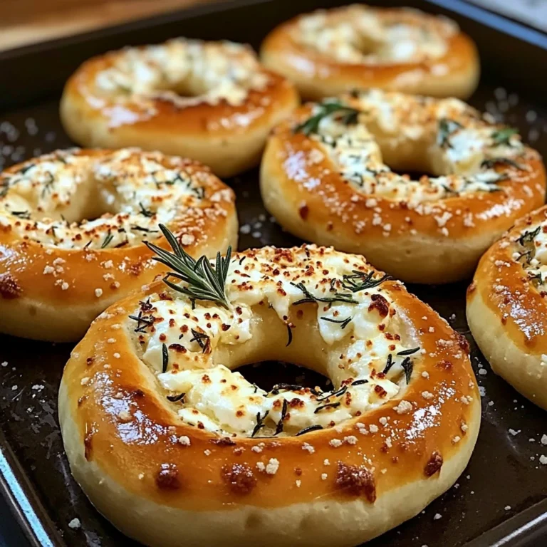 Mozzarella Stuffed Rosemary Parmesan Soft Pretzels