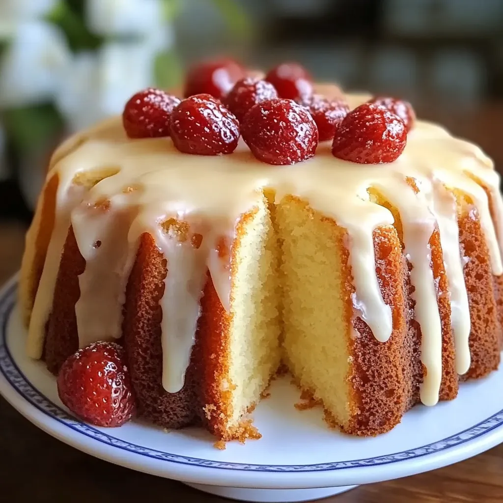Southern cream cheese cake