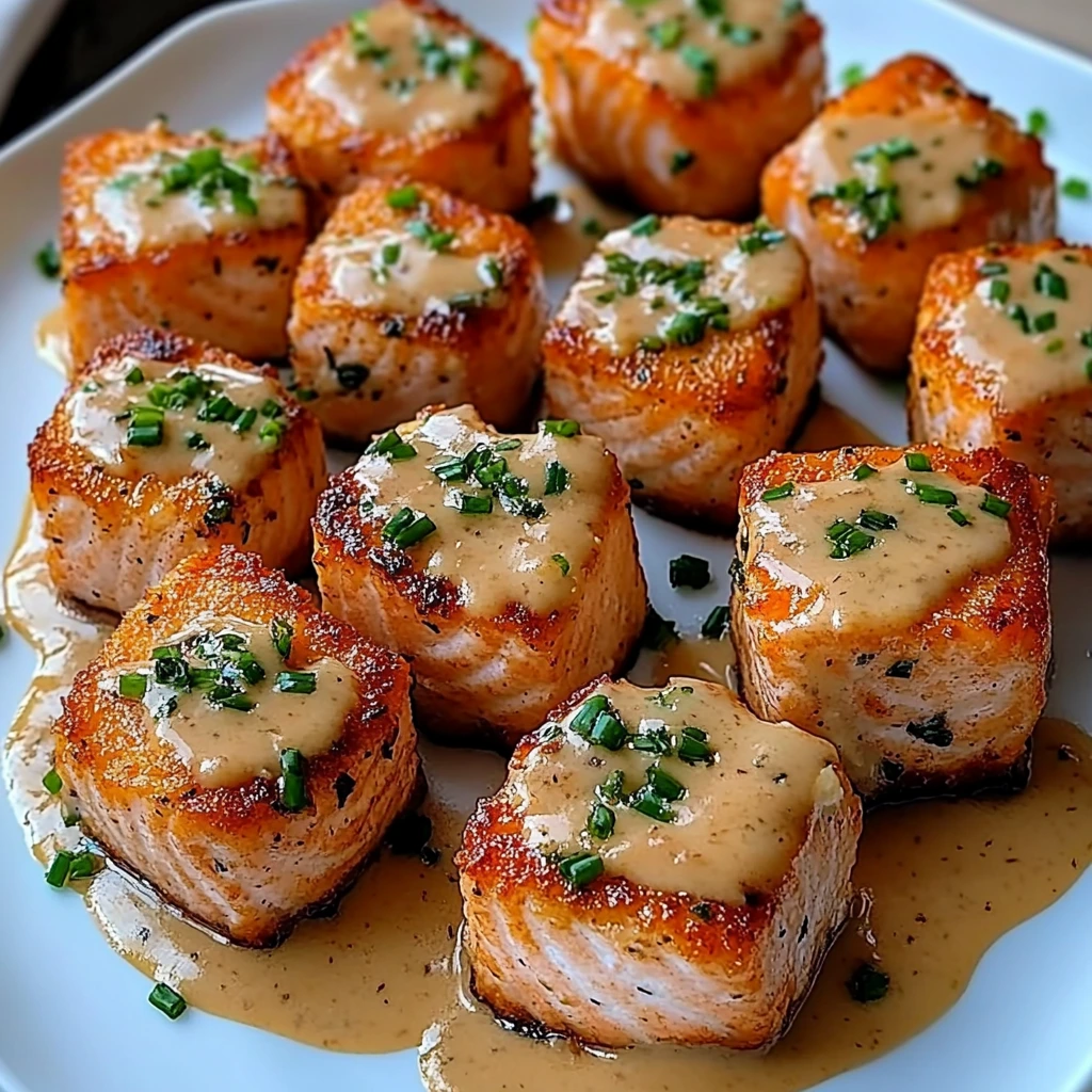 Crispy Bang Bang Salmon Bites