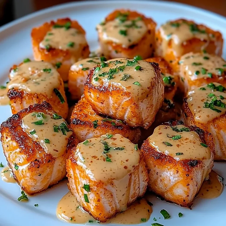 Crispy Bang Bang Salmon Bites