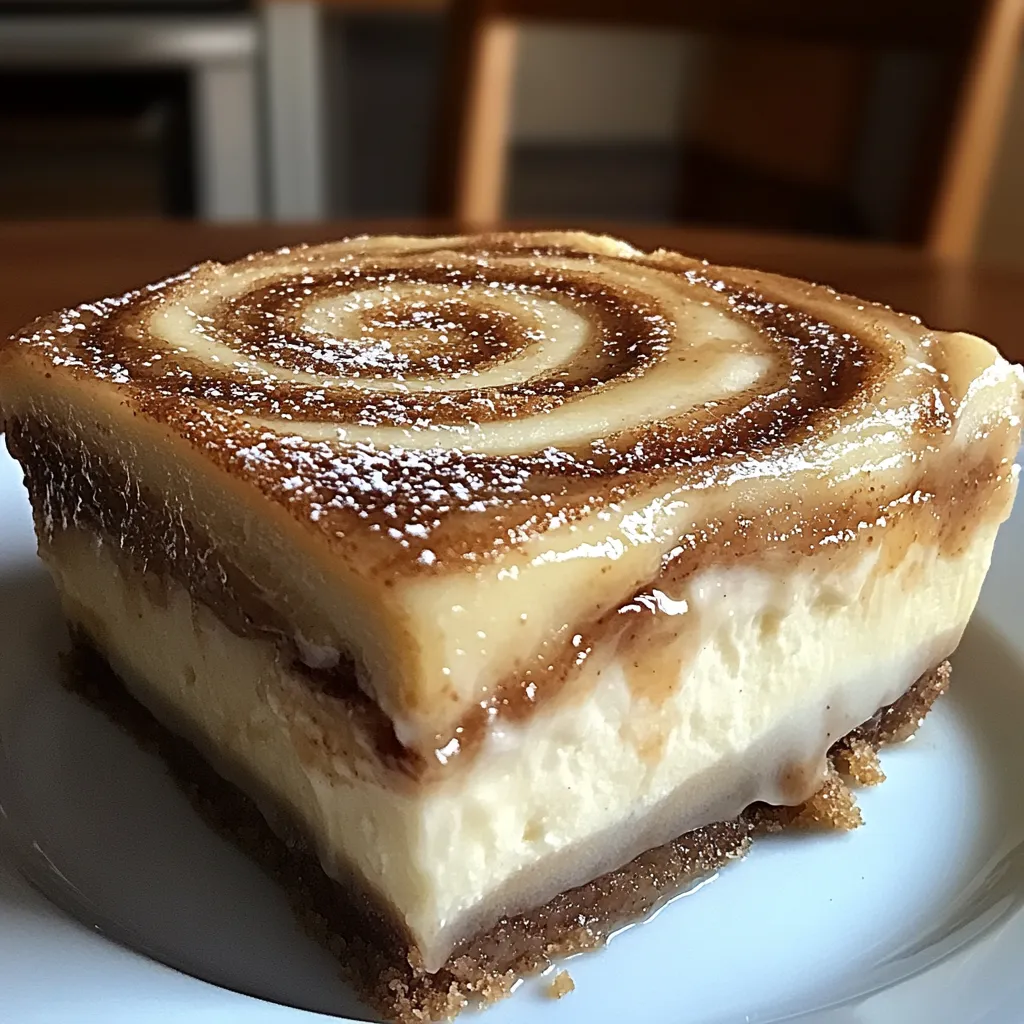 Cinnamon Swirl Cheesecake
