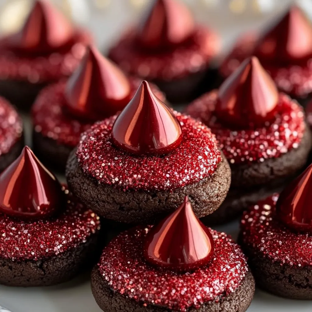 Holiday Red Velvet Cookies