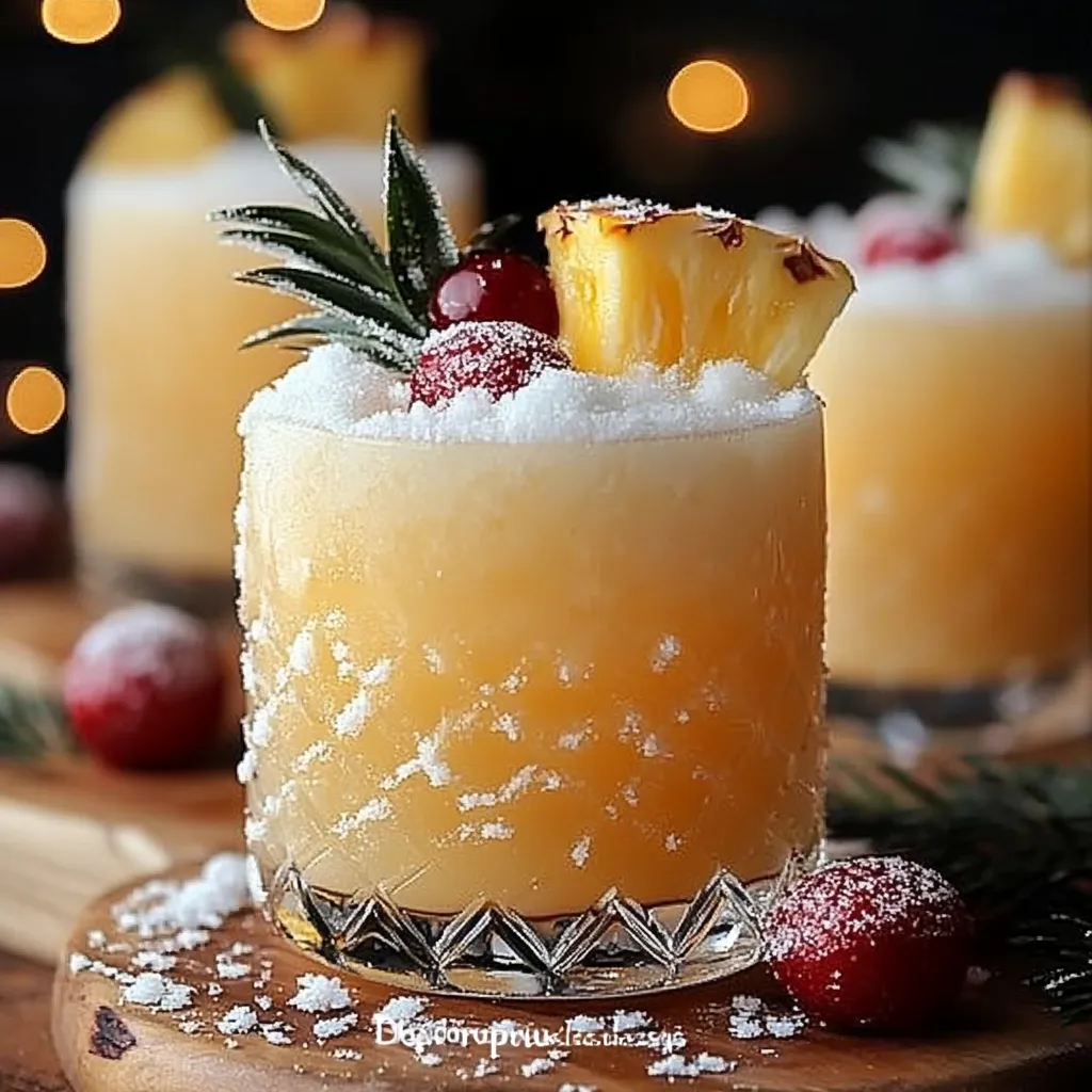 Pineapple mocktail recipe