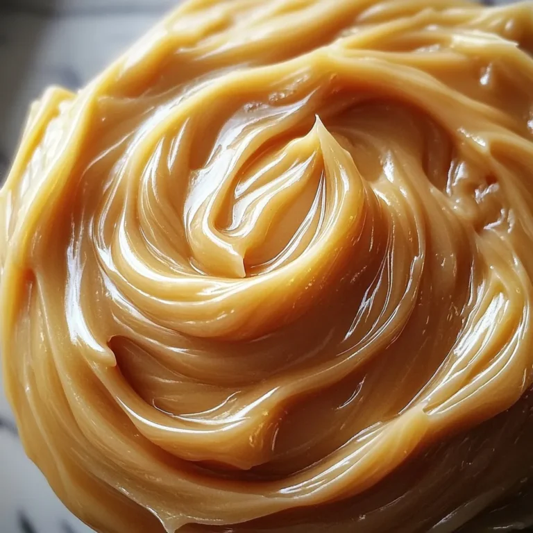 Easy caramel buttercream