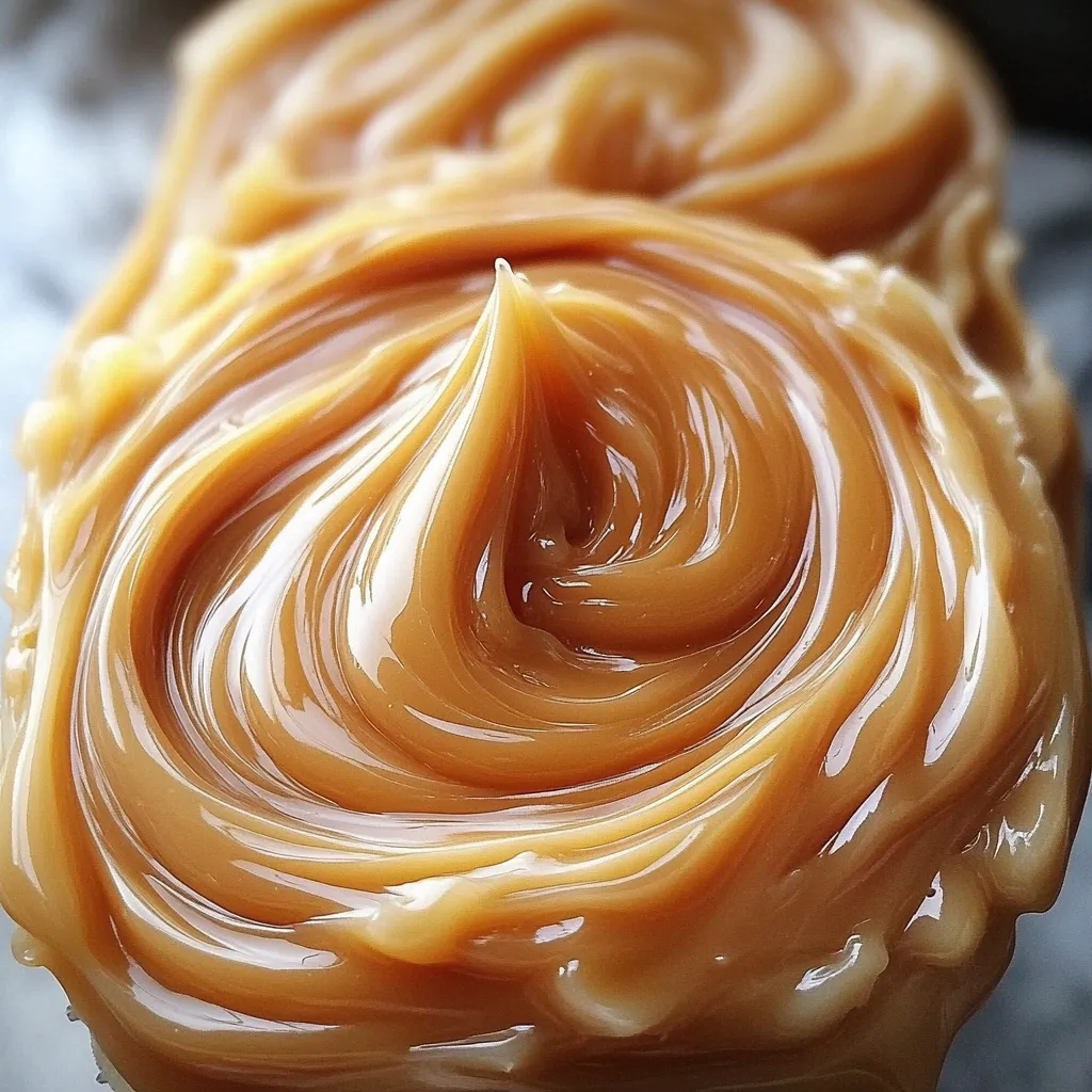 Homemade caramel frosting