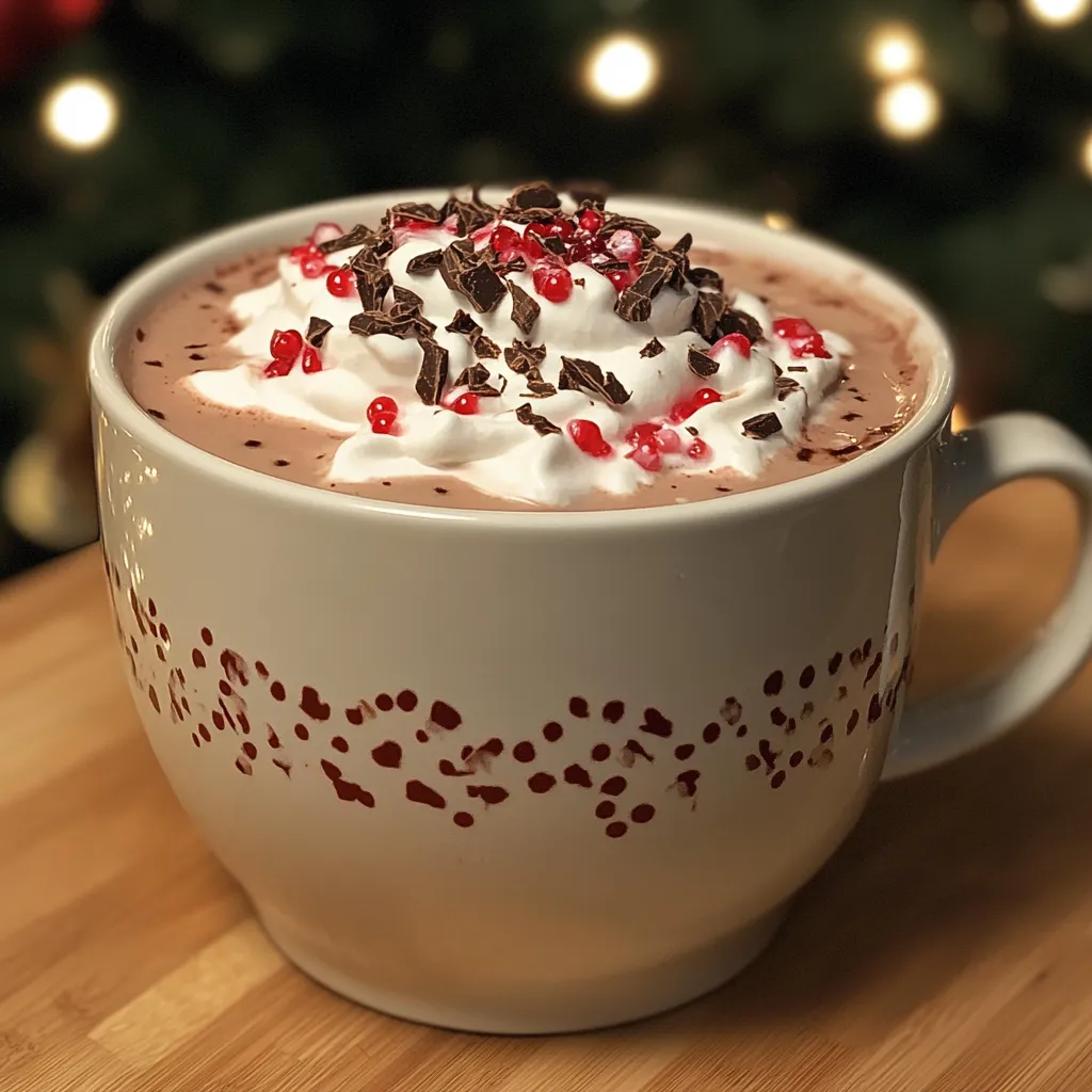 Rich Hot Chocolate Recipe