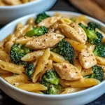 Creamy Broccoli and Chicken Penne