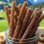 Sweet pretzel sticks