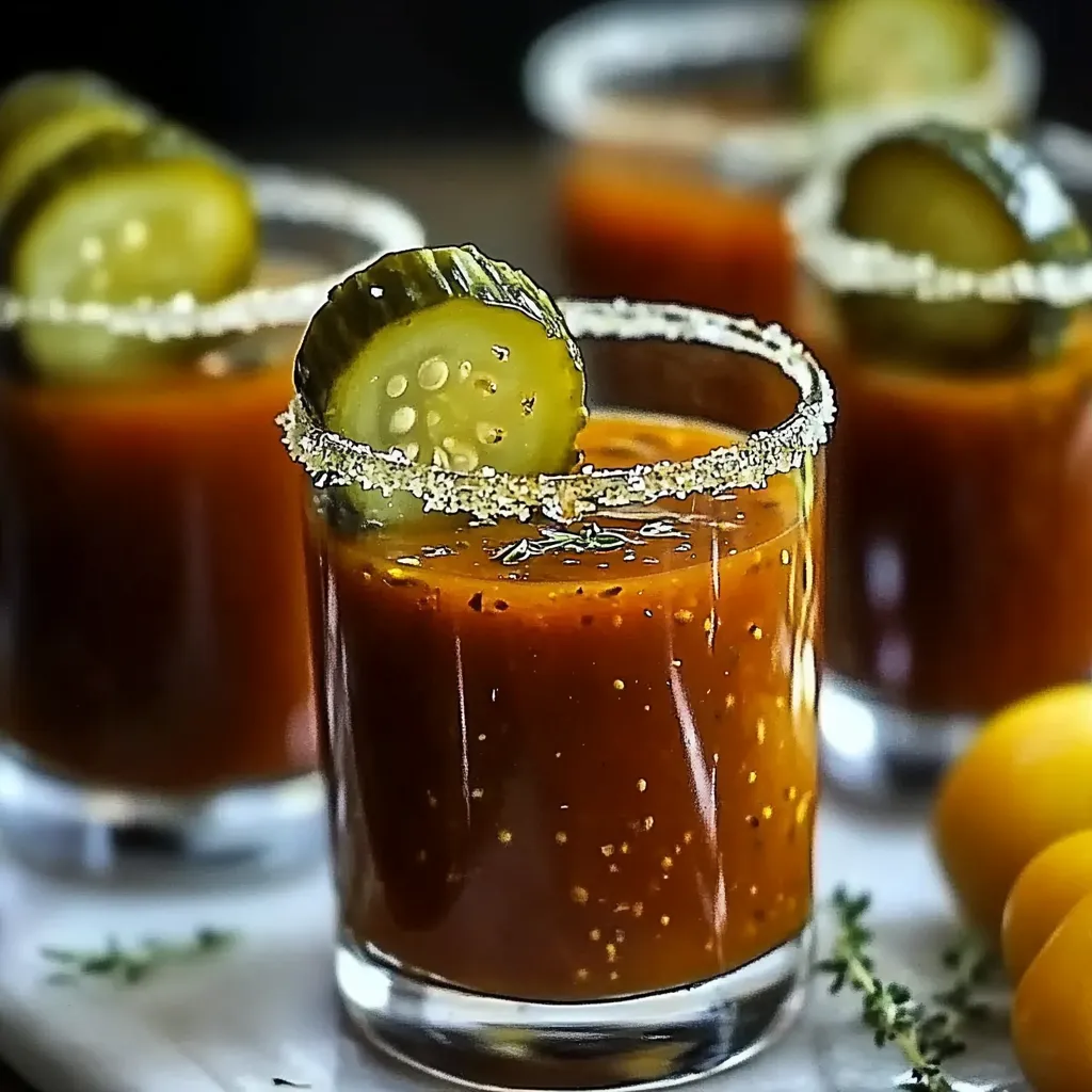 Dill pickle Bloody Mary