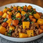 Ground Turkey Sweet Potato Skillet Recipe