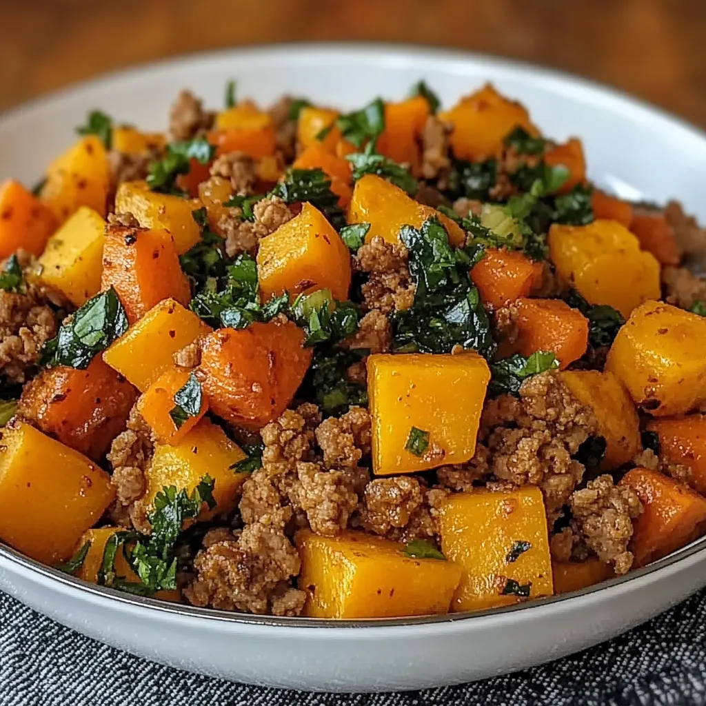 Ground Turkey Sweet Potato Skillet Recipe