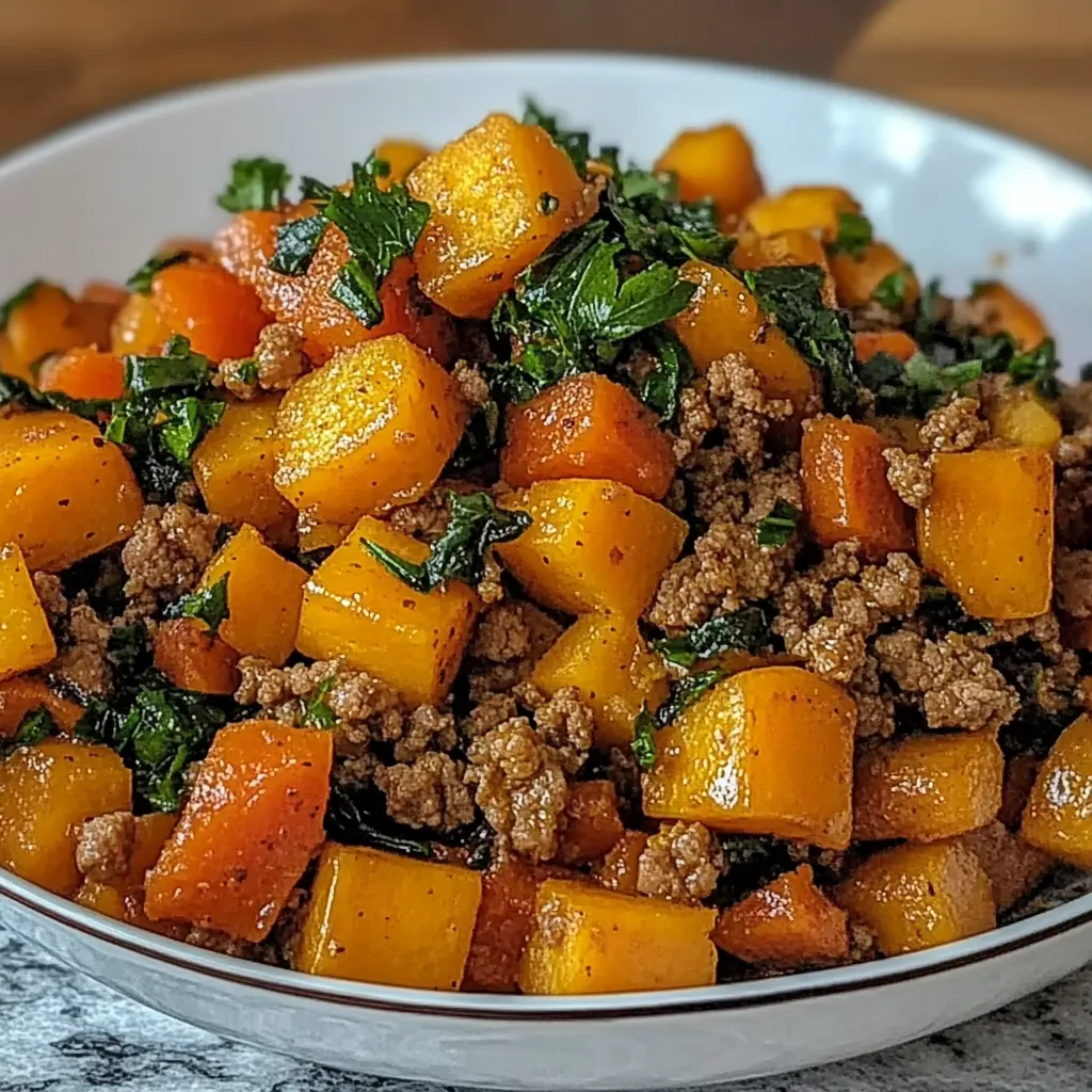 Sweet Potato Turkey Skillet
