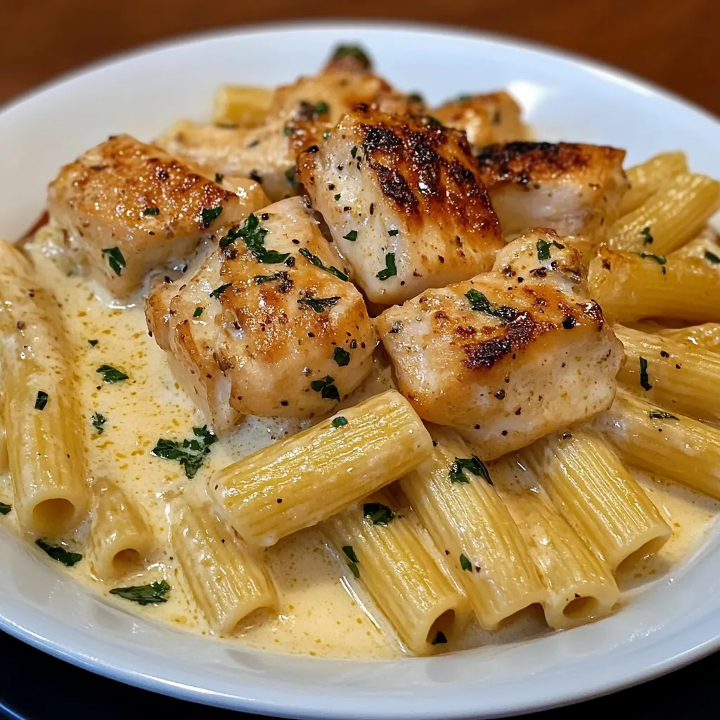 Garlic Butter Chicken Pasta