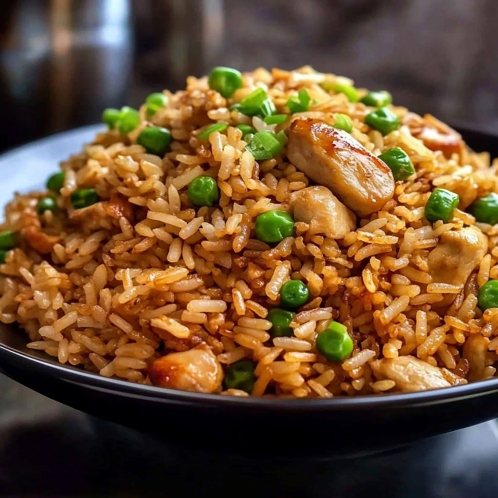 Easy chicken fried rice