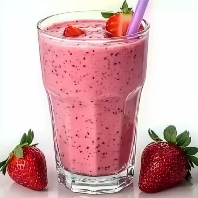 Fat Burning Strawberry Smoothie