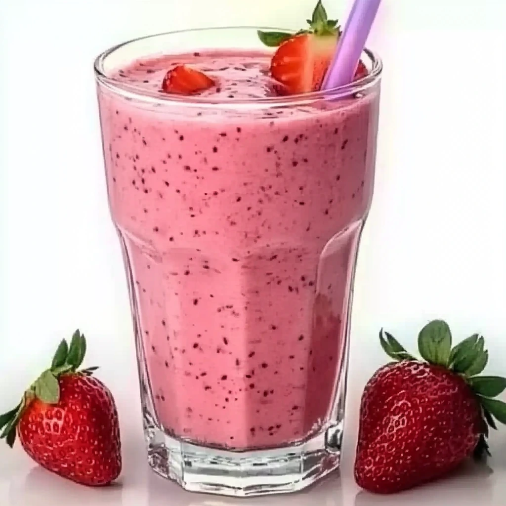 Fat Burning Strawberry Smoothie