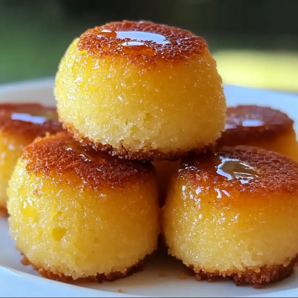 Honey Butter Cornbread Poppers