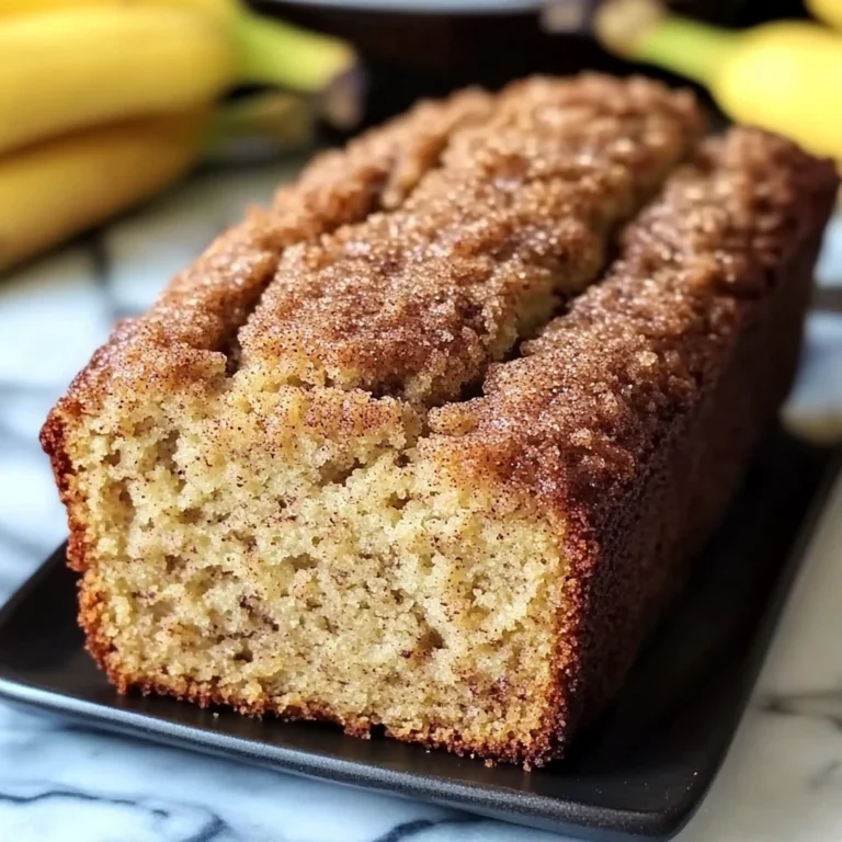 Snickerdoodle Banana Bread